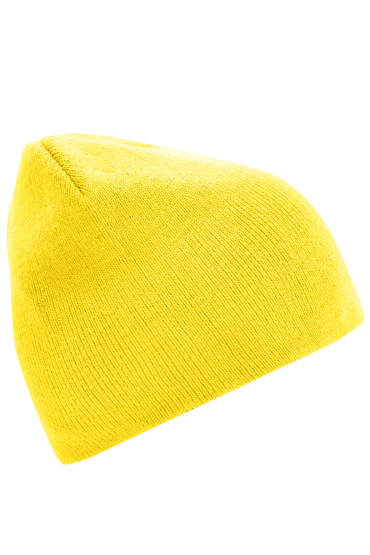 Enganliegende Strickmütze ohne Umschlag - MB7580