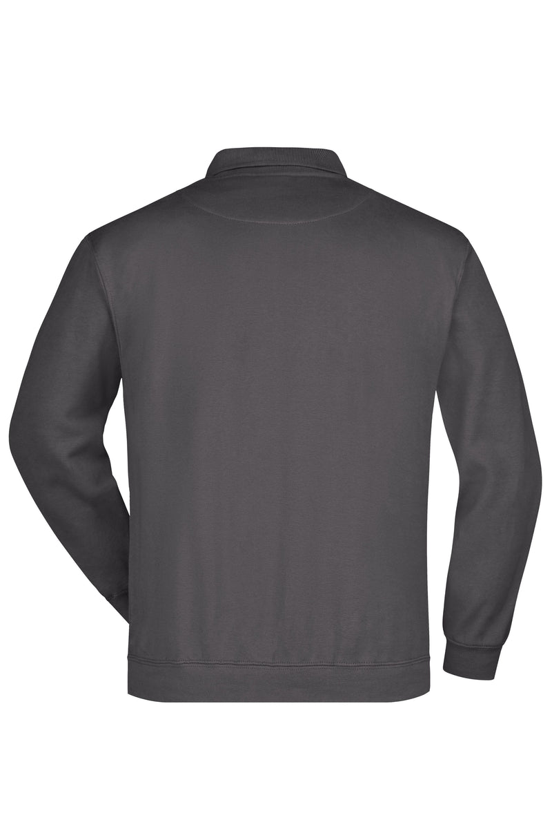 Laden Sie das Bild in Galerie -Viewer, Klassisches Komfort Polo-Sweatshirt - Herren - JN041

