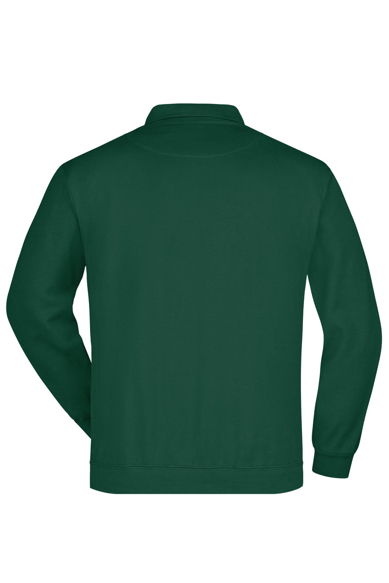 Laden Sie das Bild in Galerie -Viewer, Klassisches Komfort Polo-Sweatshirt - Herren - JN041
