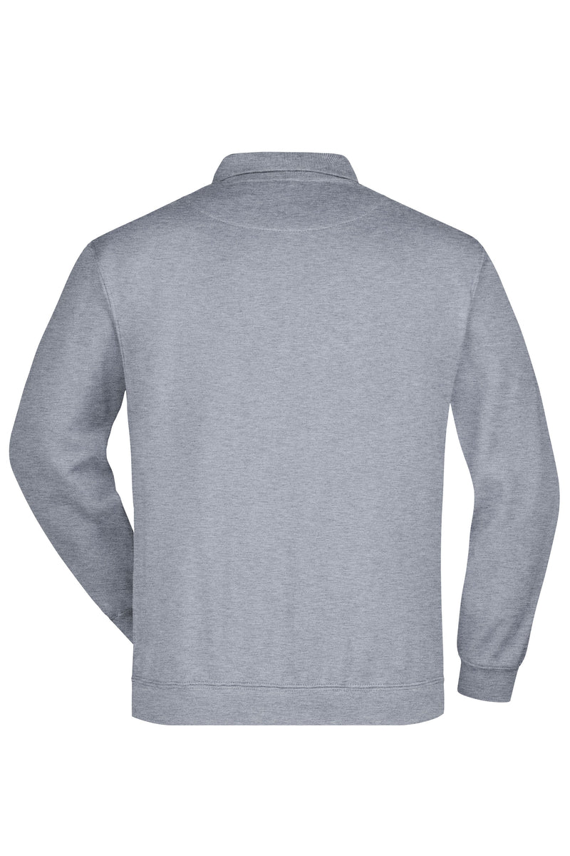 Laden Sie das Bild in Galerie -Viewer, Klassisches Komfort Polo-Sweatshirt - Herren - JN041
