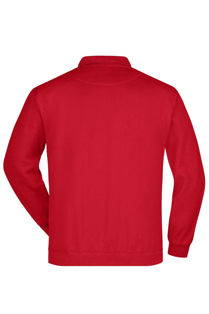 Laden Sie das Bild in Galerie -Viewer, Klassisches Komfort Polo-Sweatshirt - Herren - JN041

