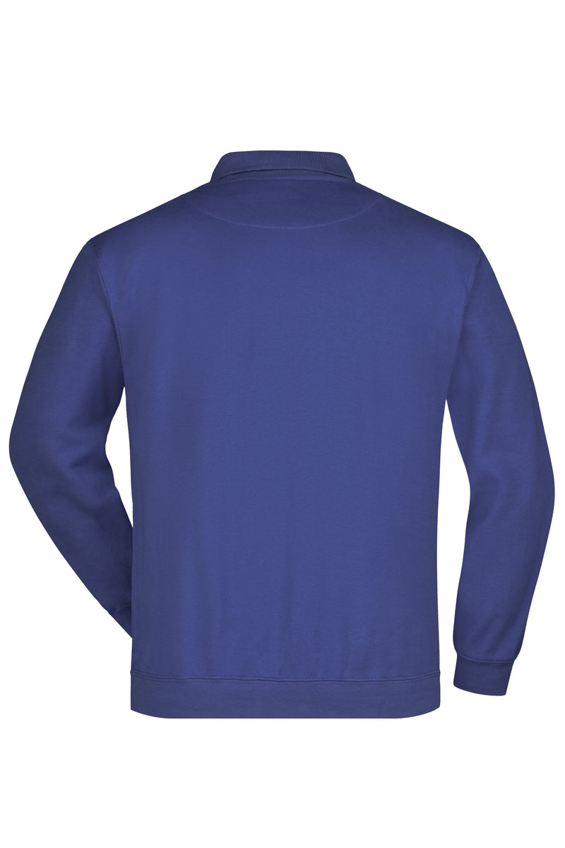Laden Sie das Bild in Galerie -Viewer, Klassisches Komfort Polo-Sweatshirt - Herren - JN041
