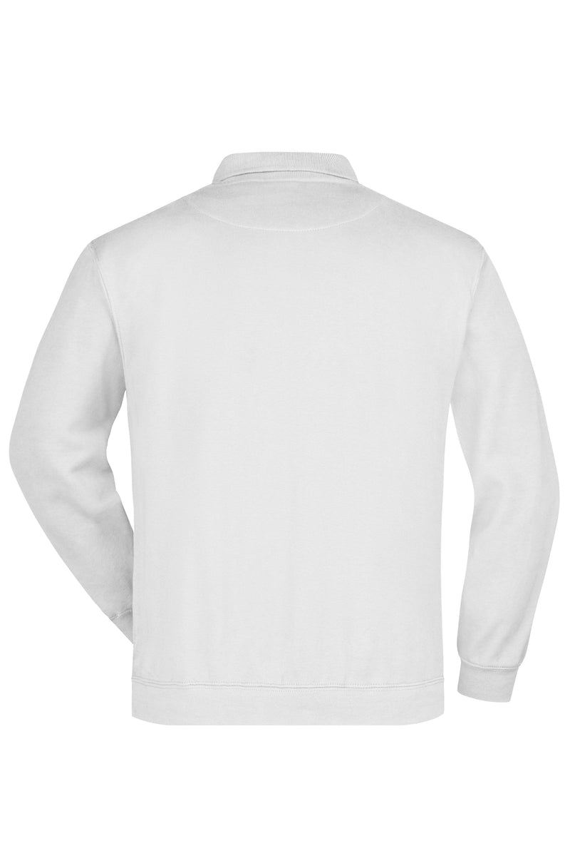 Laden Sie das Bild in Galerie -Viewer, Klassisches Komfort Polo-Sweatshirt - Herren - JN041
