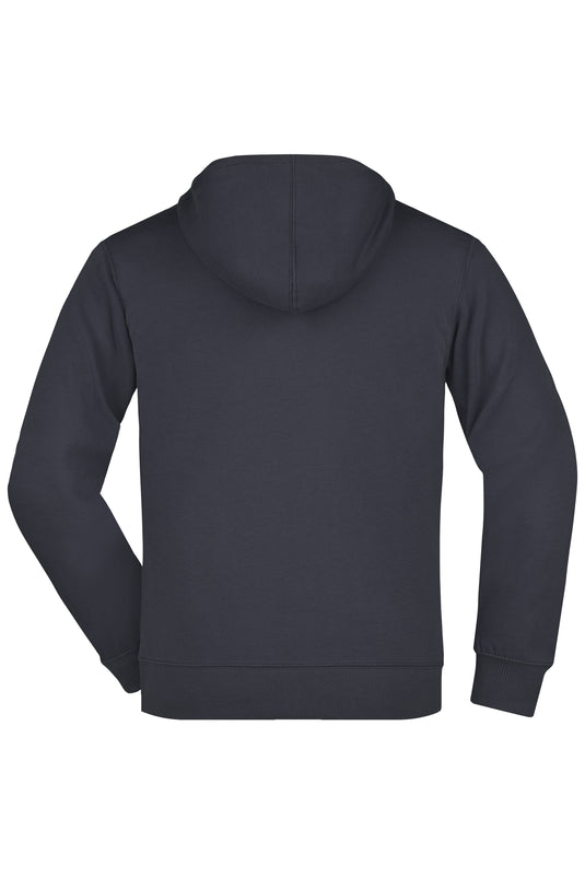 Kapuzen-Jacke aus formbeständiger Sweat-Qualität - Herren - JN042