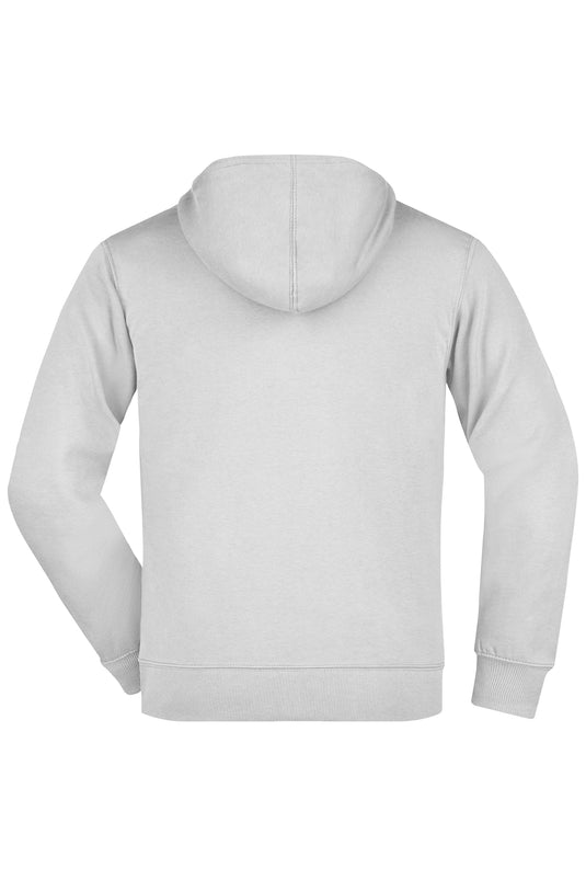 Kapuzen-Jacke aus formbeständiger Sweat-Qualität - Herren - JN042