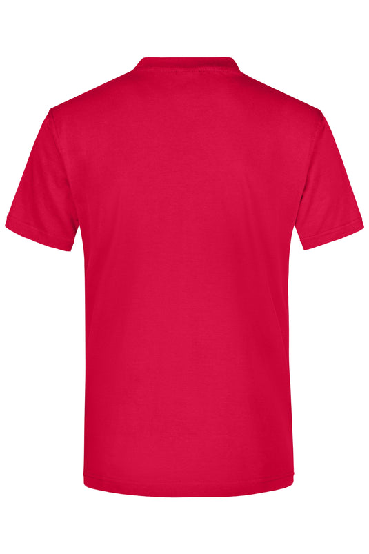 Komfort-V-Neck-T aus Single-Jersey - JN003