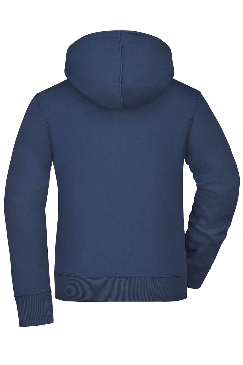 Laden Sie das Bild in Galerie -Viewer, Kapuzen-Jacke aus formbeständiger Sweat-Qualität - Damen - JN053
