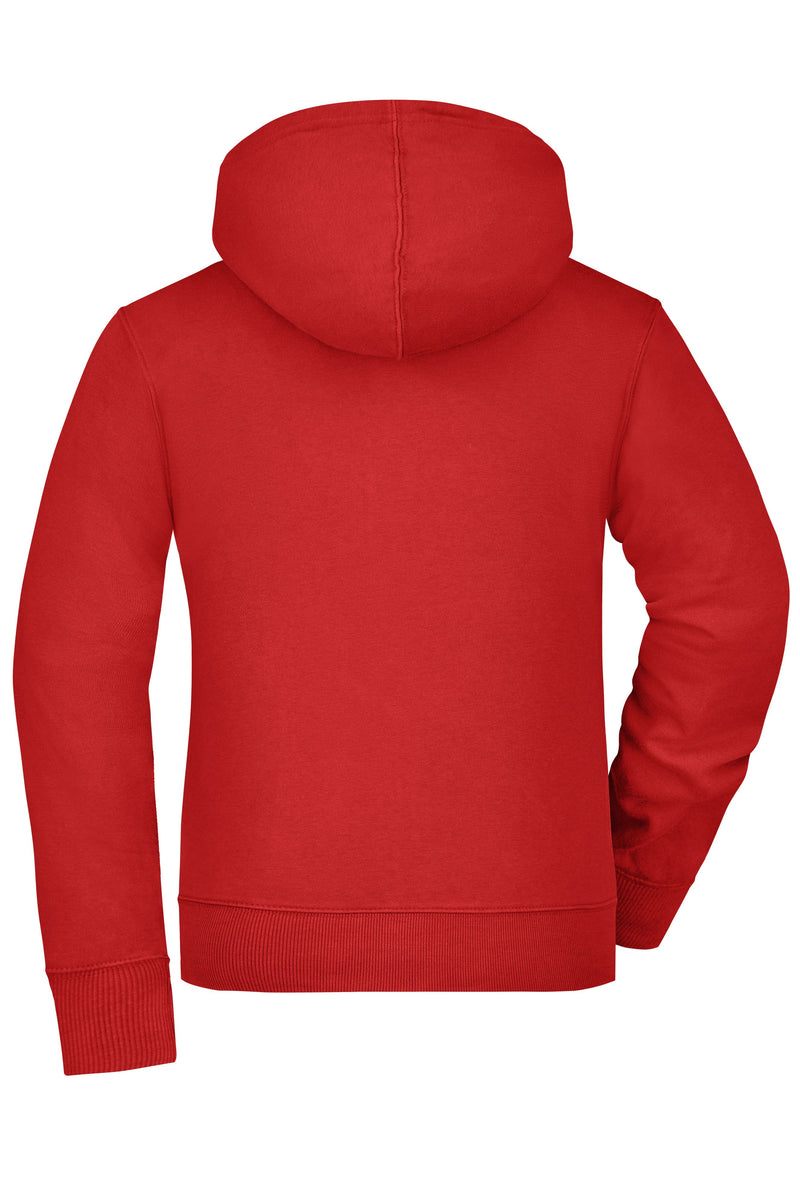 Laden Sie das Bild in Galerie -Viewer, Kapuzen-Jacke aus formbeständiger Sweat-Qualität - Damen - JN053
