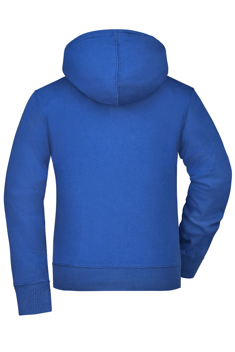 Laden Sie das Bild in Galerie -Viewer, Kapuzen-Jacke aus formbeständiger Sweat-Qualität - Damen - JN053
