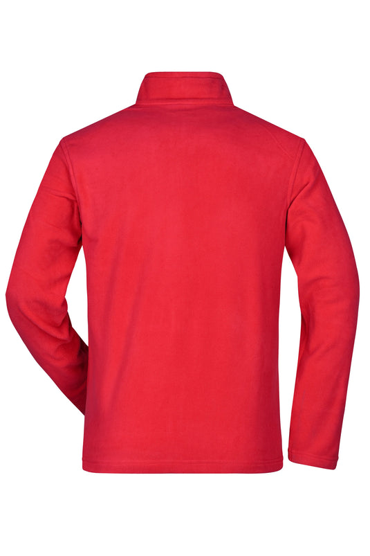 Klassische Fleece-Jacke mit Stehkragen - Herren - JN766