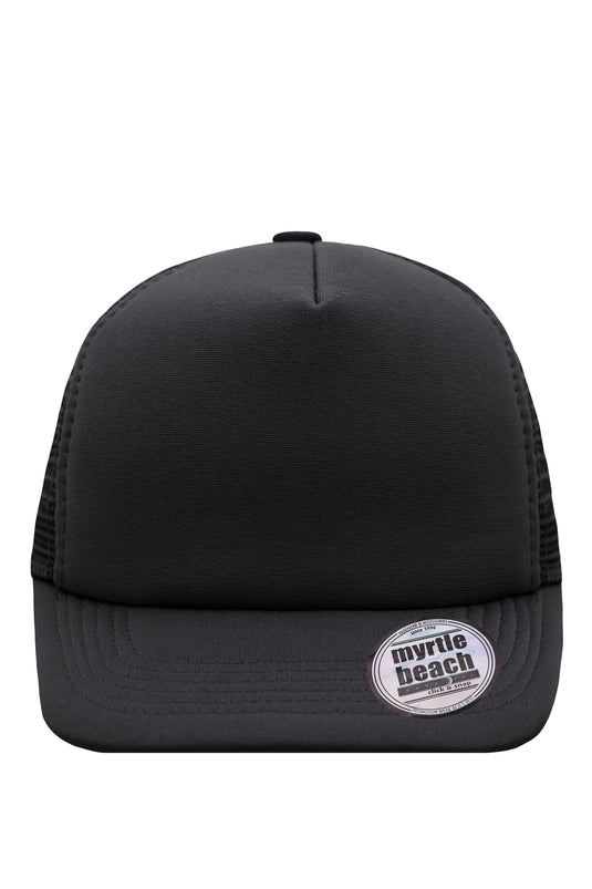 5 Panel Mesh Cap mit flachem Schild - MB6508