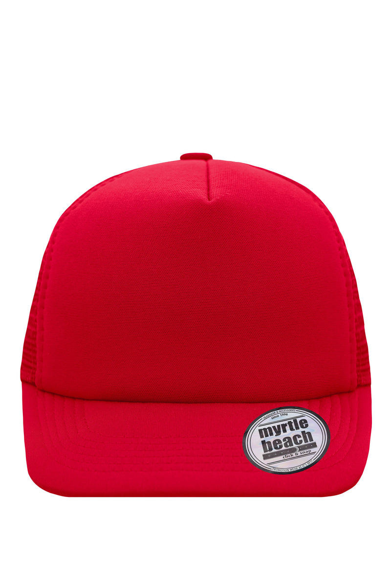 Laden Sie das Bild in Galerie -Viewer, 5 Panel Mesh Cap mit flachem Schild - MB6508
