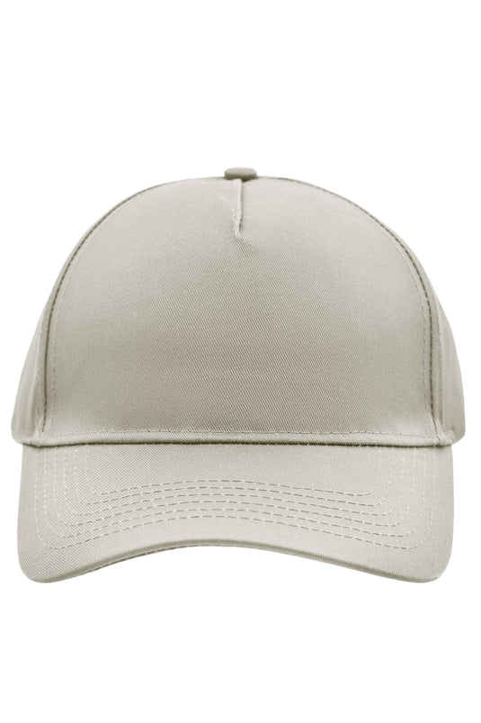 5 Panel Cap mit ungebürsteter Oberfläche - MB6117