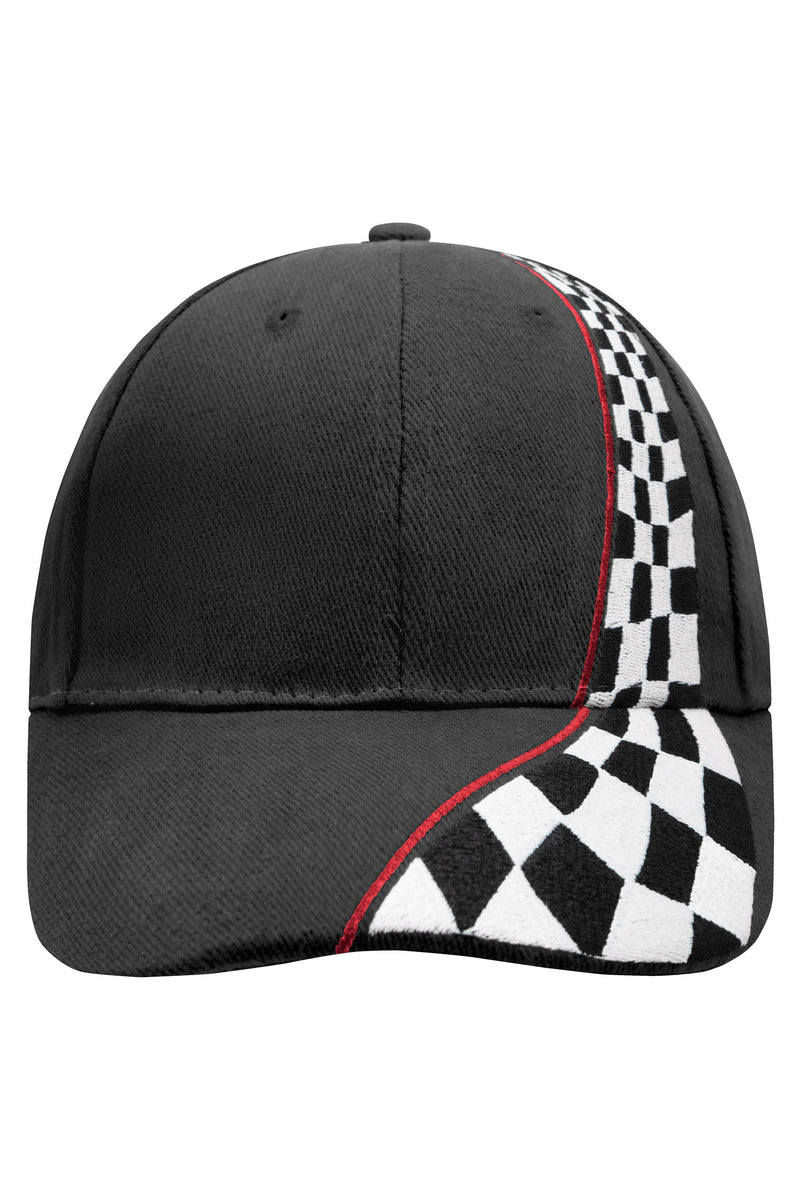 Laden Sie das Bild in Galerie -Viewer, Hochwertiges 6 Panel Cap in attraktivem Racing-Design - MB038
