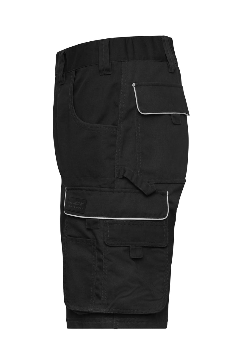 Laden Sie das Bild in Galerie -Viewer, Funktionelle Arbeitsshorts im cleanen Look mit hochwertigen Details - JN880
