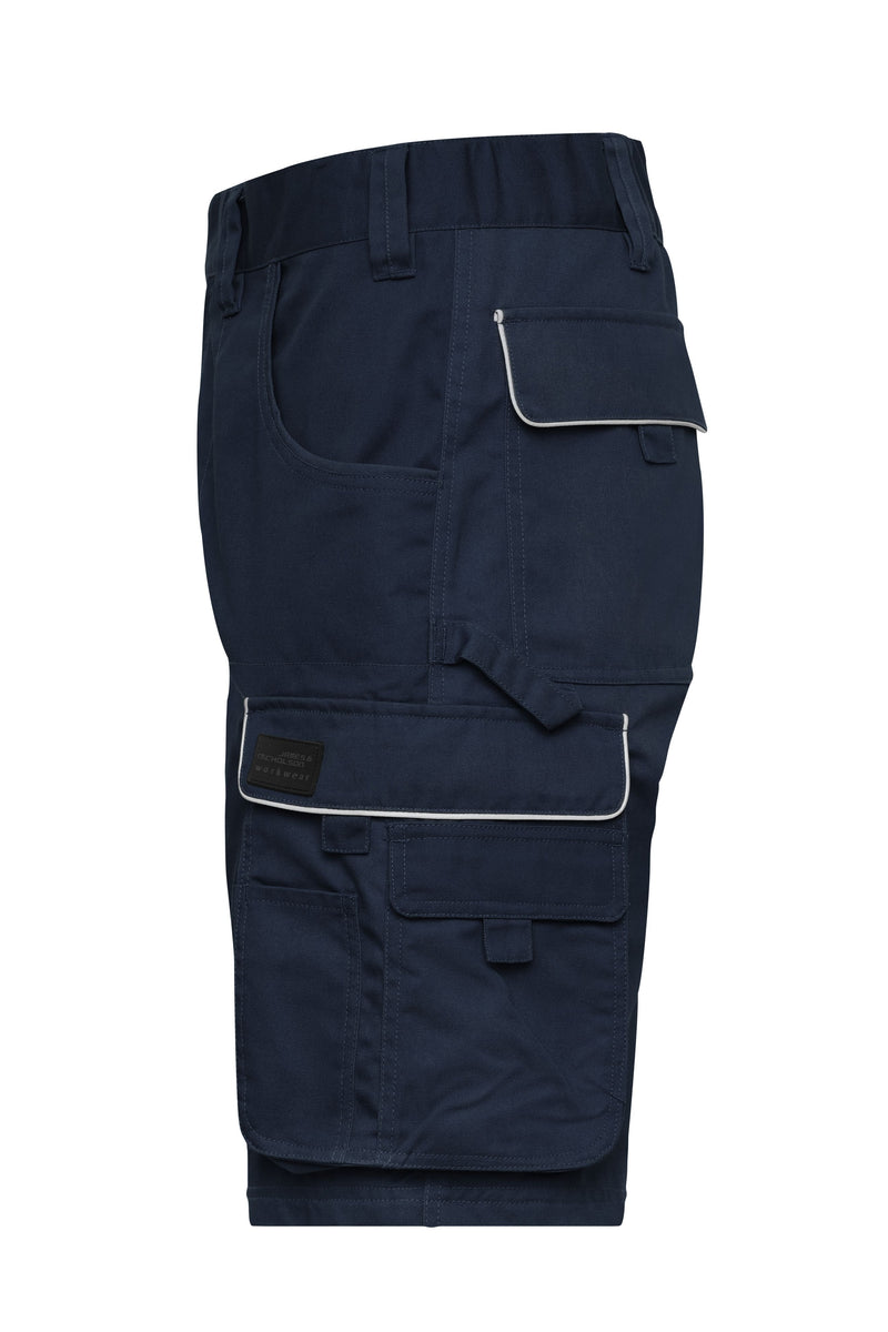 Laden Sie das Bild in Galerie -Viewer, Funktionelle Arbeitsshorts im cleanen Look mit hochwertigen Details - JN880
