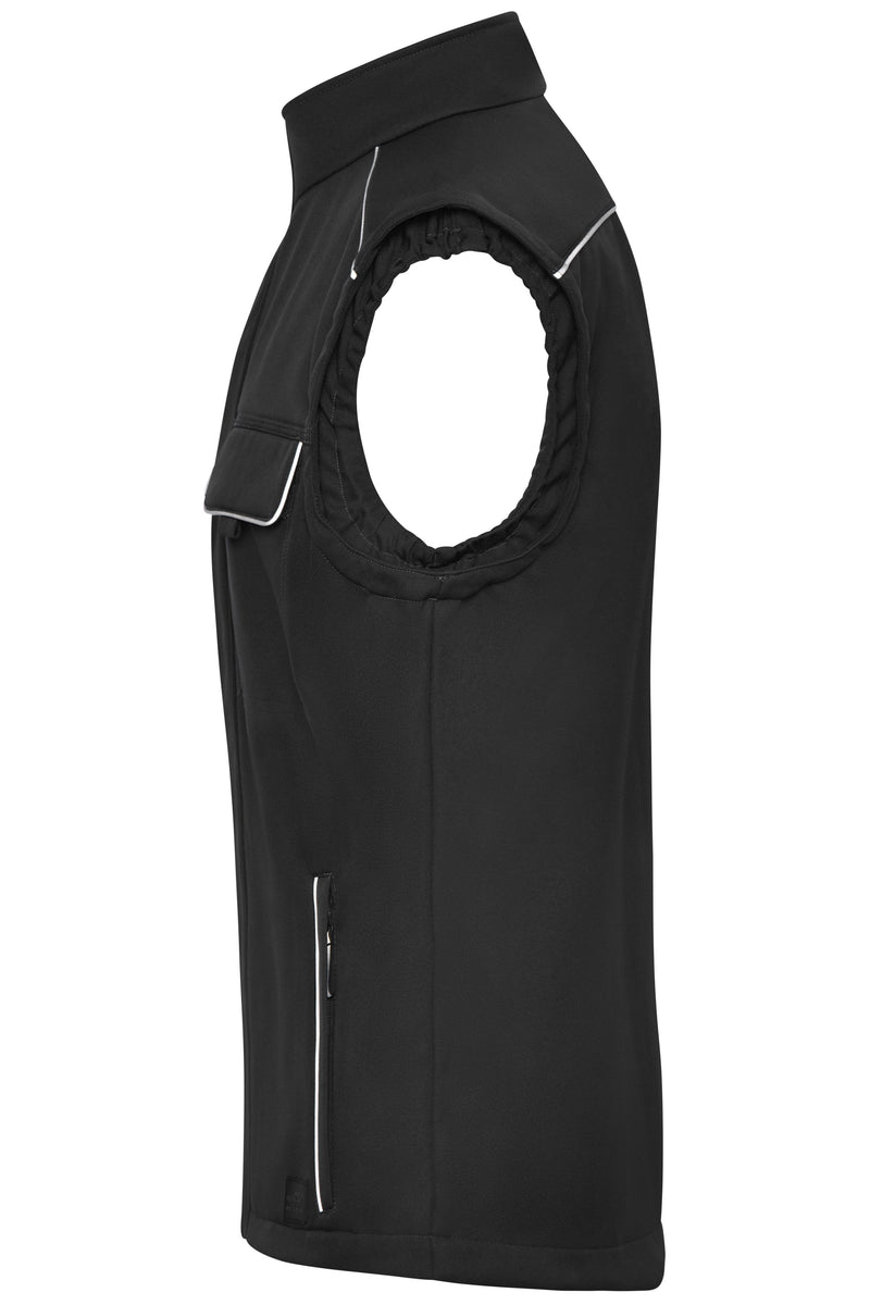 Laden Sie das Bild in Galerie -Viewer, Professionelle Softshellweste im cleanen Look mit hochwertigen Details - JN883
