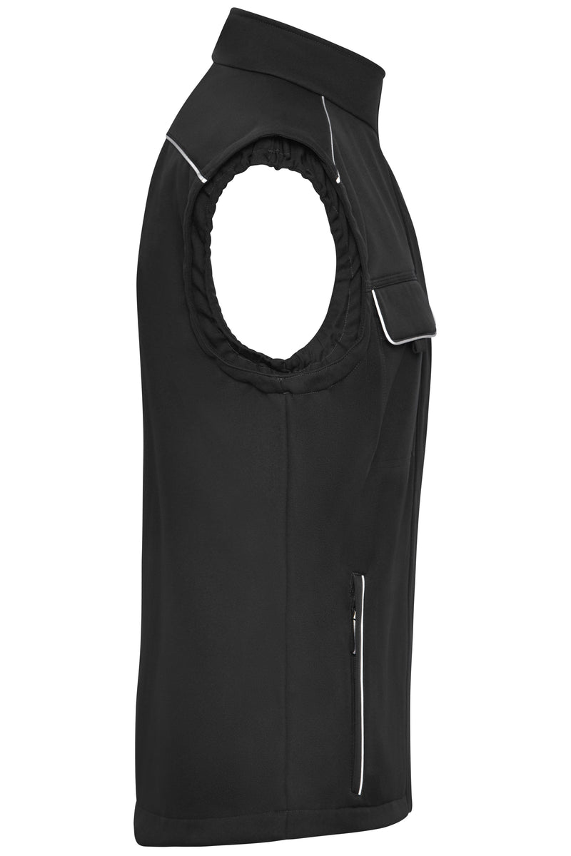 Laden Sie das Bild in Galerie -Viewer, Professionelle Softshellweste im cleanen Look mit hochwertigen Details - JN883
