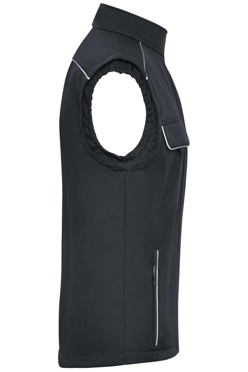 Laden Sie das Bild in Galerie -Viewer, Professionelle Softshellweste im cleanen Look mit hochwertigen Details - JN883
