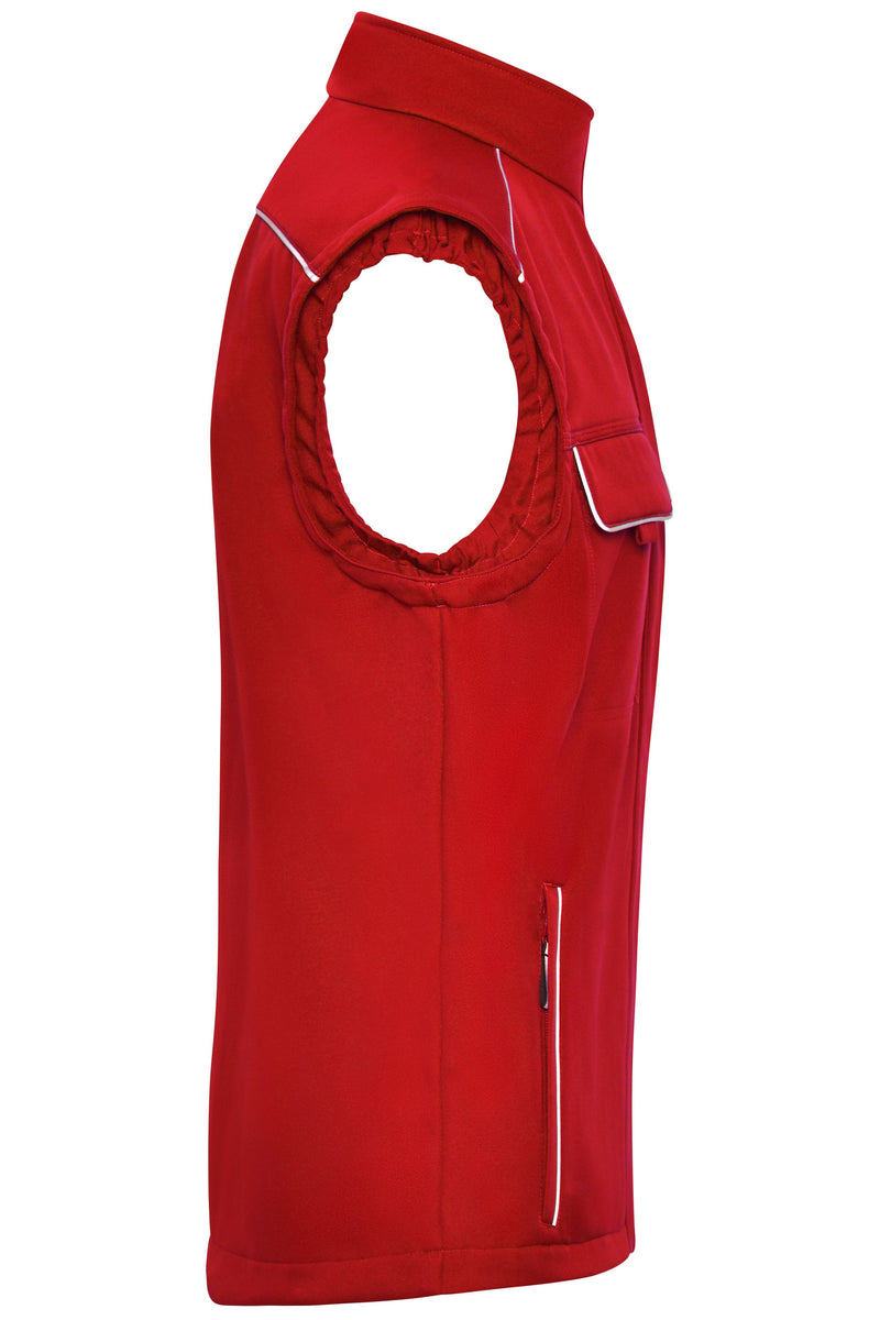 Laden Sie das Bild in Galerie -Viewer, Professionelle Softshellweste im cleanen Look mit hochwertigen Details - JN883

