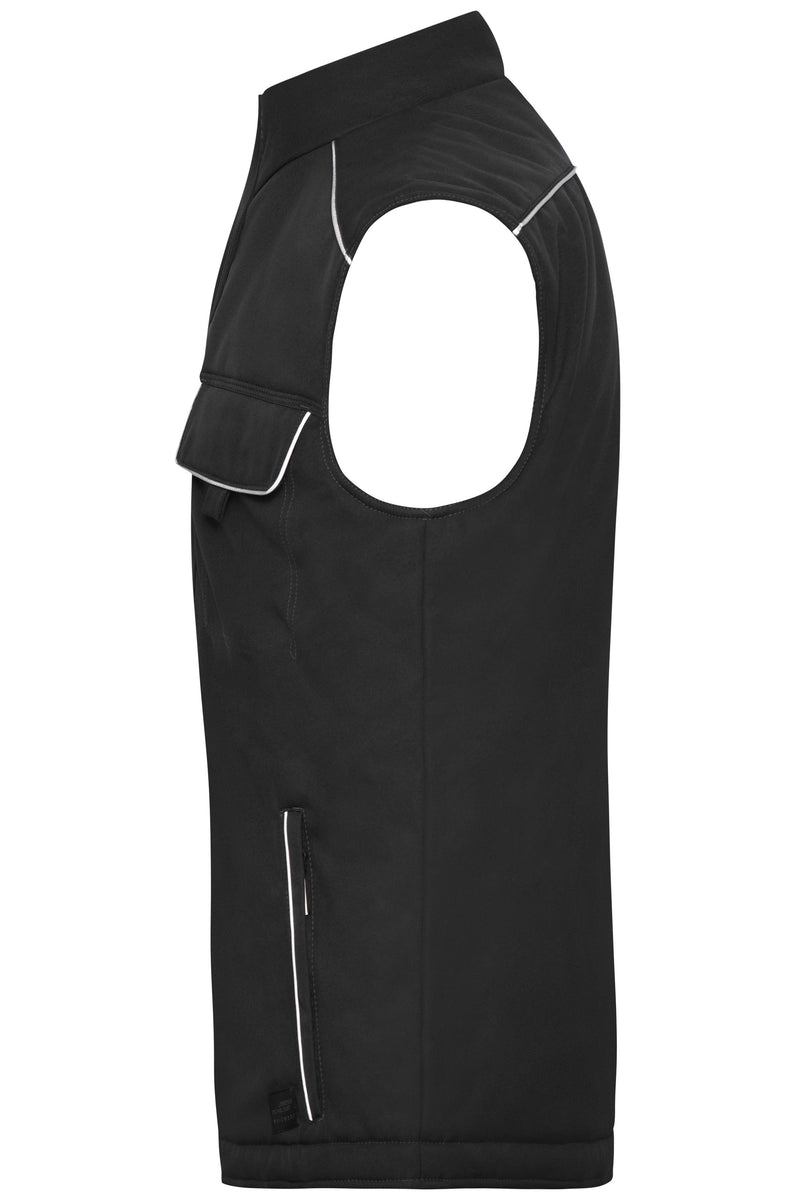 Laden Sie das Bild in Galerie -Viewer, Professionelle Softshellweste mit warmem Innenfutter und hochwertigen Details im cleanen Look - JN885
