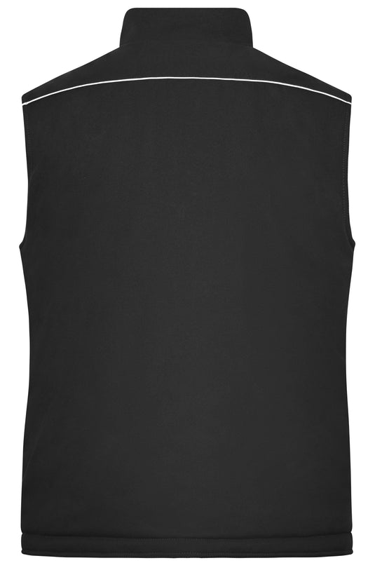 Professionelle Softshellweste mit warmem Innenfutter und hochwertigen Details im cleanen Look - JN885