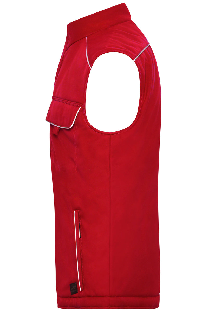 Laden Sie das Bild in Galerie -Viewer, Professionelle Softshellweste mit warmem Innenfutter und hochwertigen Details im cleanen Look - JN885
