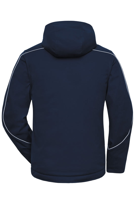 Professionelle Softshelljacke mit warmem Innenfutter und hochwertigen Details im cleanen Look - JN886