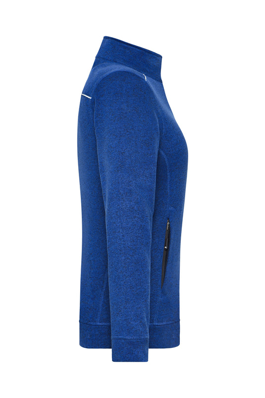 Pflegeleichte Strickfleece-Jacke - JN897