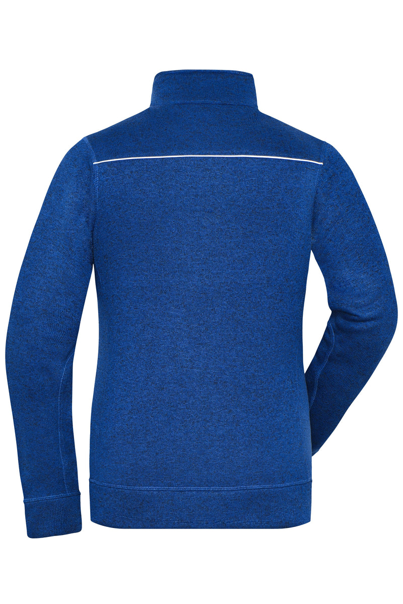 Laden Sie das Bild in Galerie -Viewer, Pflegeleichte Strickfleece-Jacke - JN897
