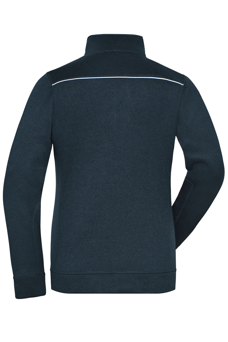 Laden Sie das Bild in Galerie -Viewer, Pflegeleichte Strickfleece-Jacke - JN897
