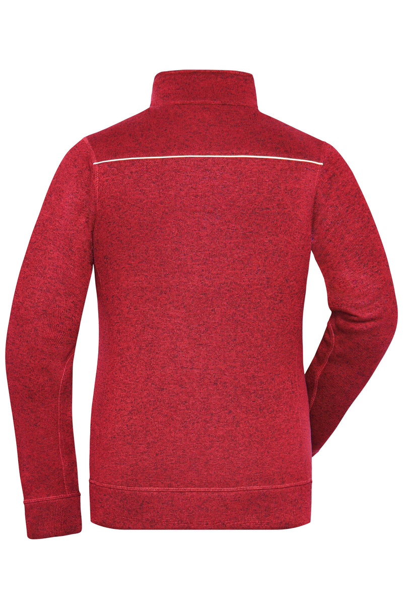 Laden Sie das Bild in Galerie -Viewer, Pflegeleichte Strickfleece-Jacke - JN897
