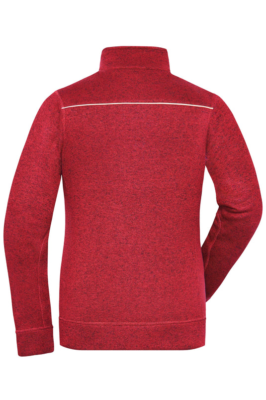 Pflegeleichte Strickfleece-Jacke - JN897
