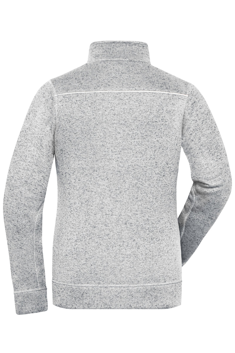Laden Sie das Bild in Galerie -Viewer, Pflegeleichte Strickfleece-Jacke - JN897
