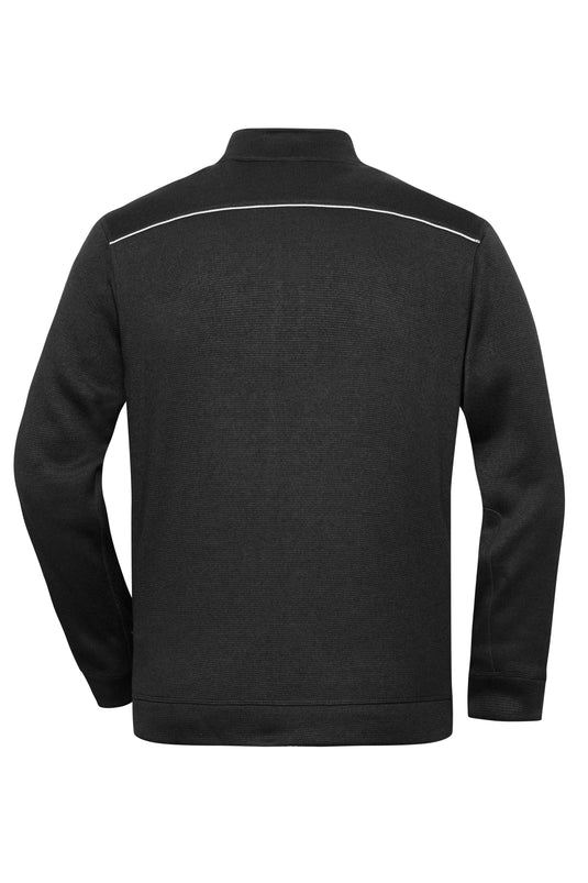 Pflegeleichte Strickfleece-Jacke - JN898