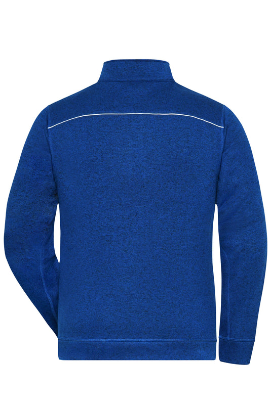 Pflegeleichte Strickfleece-Jacke - JN898