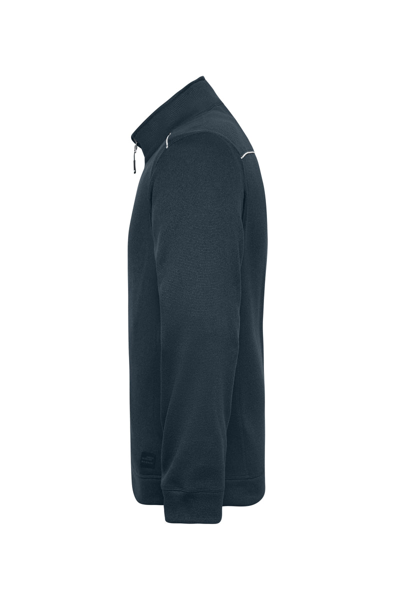 Laden Sie das Bild in Galerie -Viewer, Pflegeleichte Strickfleece-Jacke - JN898
