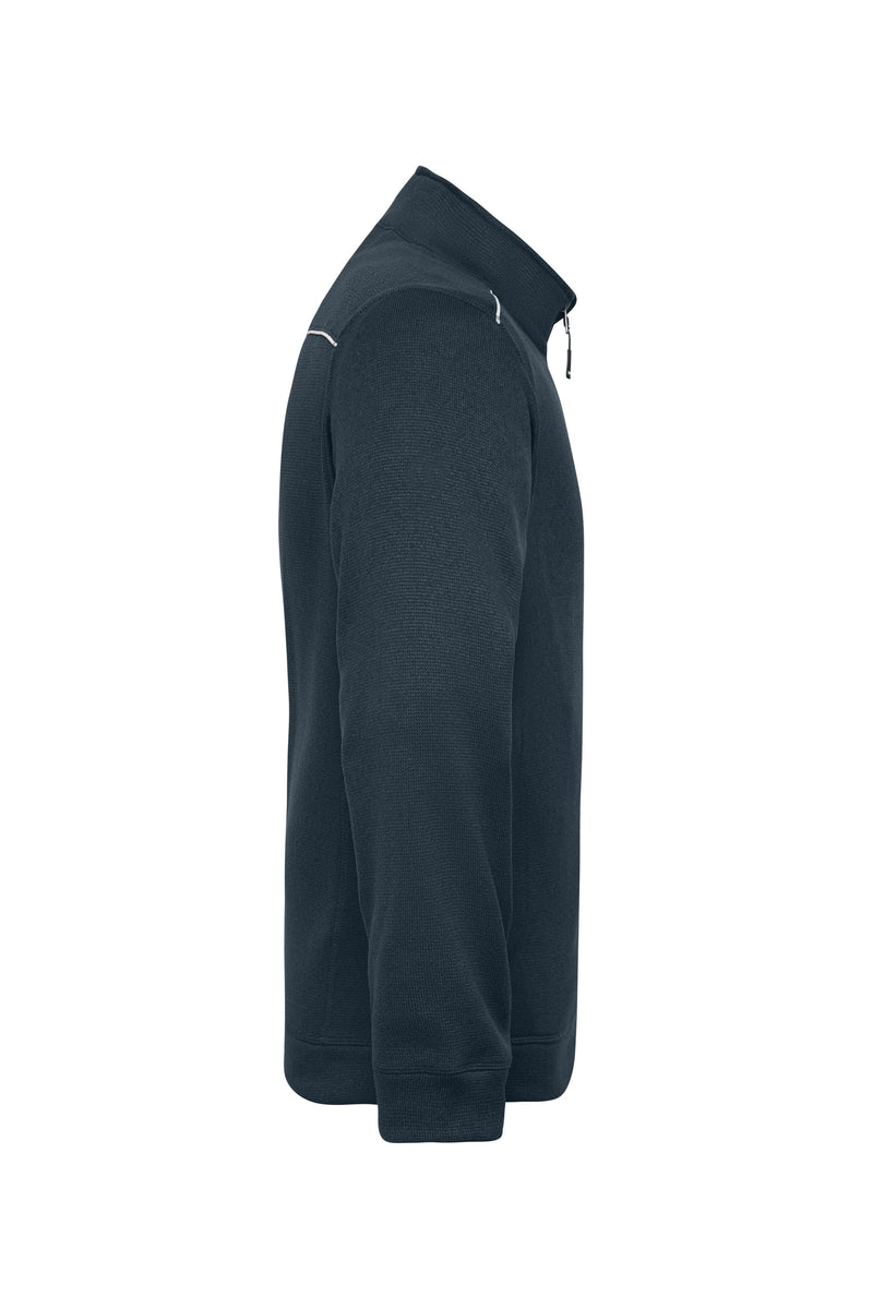 Laden Sie das Bild in Galerie -Viewer, Pflegeleichte Strickfleece-Jacke - JN898

