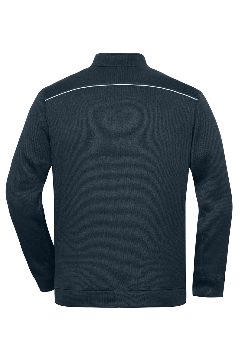 Laden Sie das Bild in Galerie -Viewer, Pflegeleichte Strickfleece-Jacke - JN898
