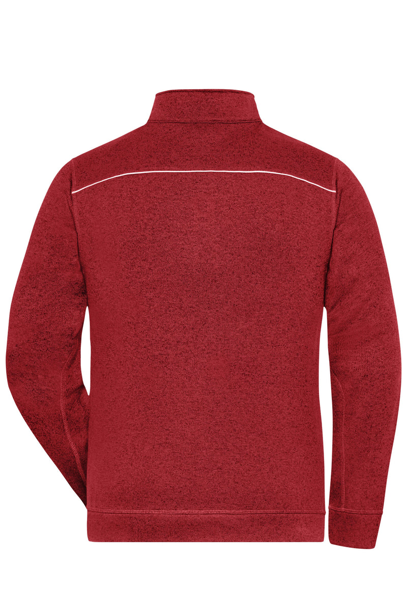 Laden Sie das Bild in Galerie -Viewer, Pflegeleichte Strickfleece-Jacke - JN898
