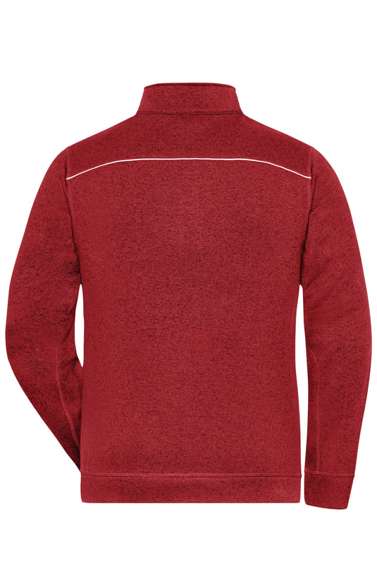Pflegeleichte Strickfleece-Jacke - JN898