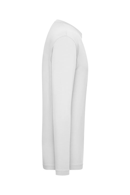 Herren Langarm Shirt aus weichem Elastic-Single-Jersey - JN1804