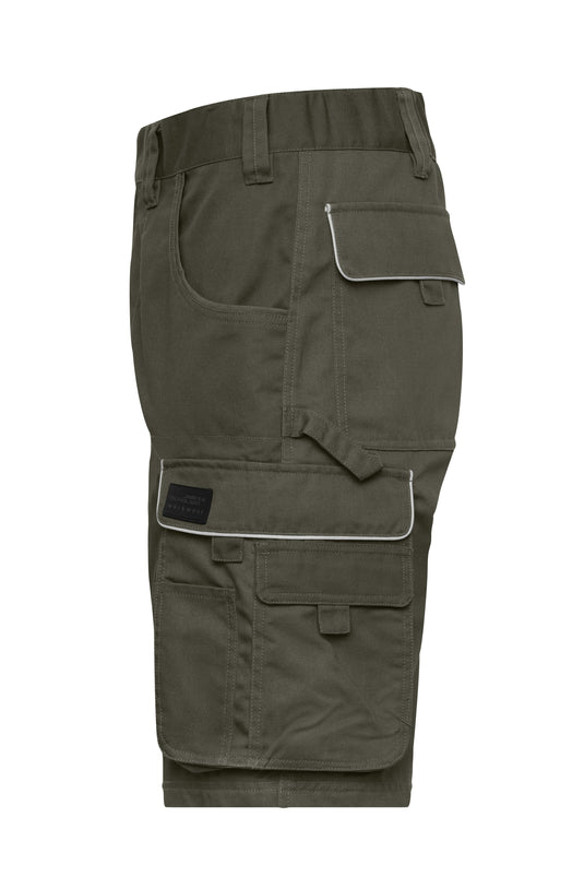 Funktionelle Arbeitsshorts im cleanen Look mit hochwertigen Details - JN880