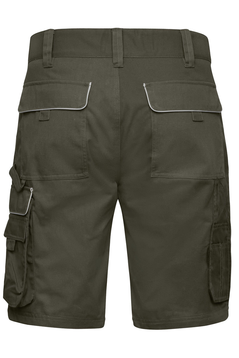 Laden Sie das Bild in Galerie -Viewer, Funktionelle Arbeitsshorts im cleanen Look mit hochwertigen Details - JN880
