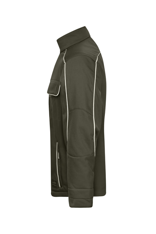 Professionelle Softshelljacke im cleanen Look mit hochwertigen Details - JN884