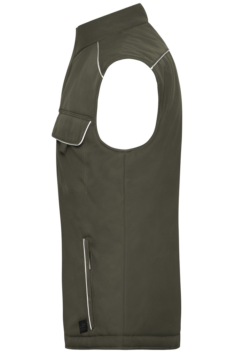 Laden Sie das Bild in Galerie -Viewer, Professionelle Softshellweste mit warmem Innenfutter und hochwertigen Details im cleanen Look - JN885
