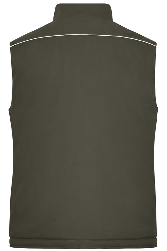 Professionelle Softshellweste mit warmem Innenfutter und hochwertigen Details im cleanen Look - JN885