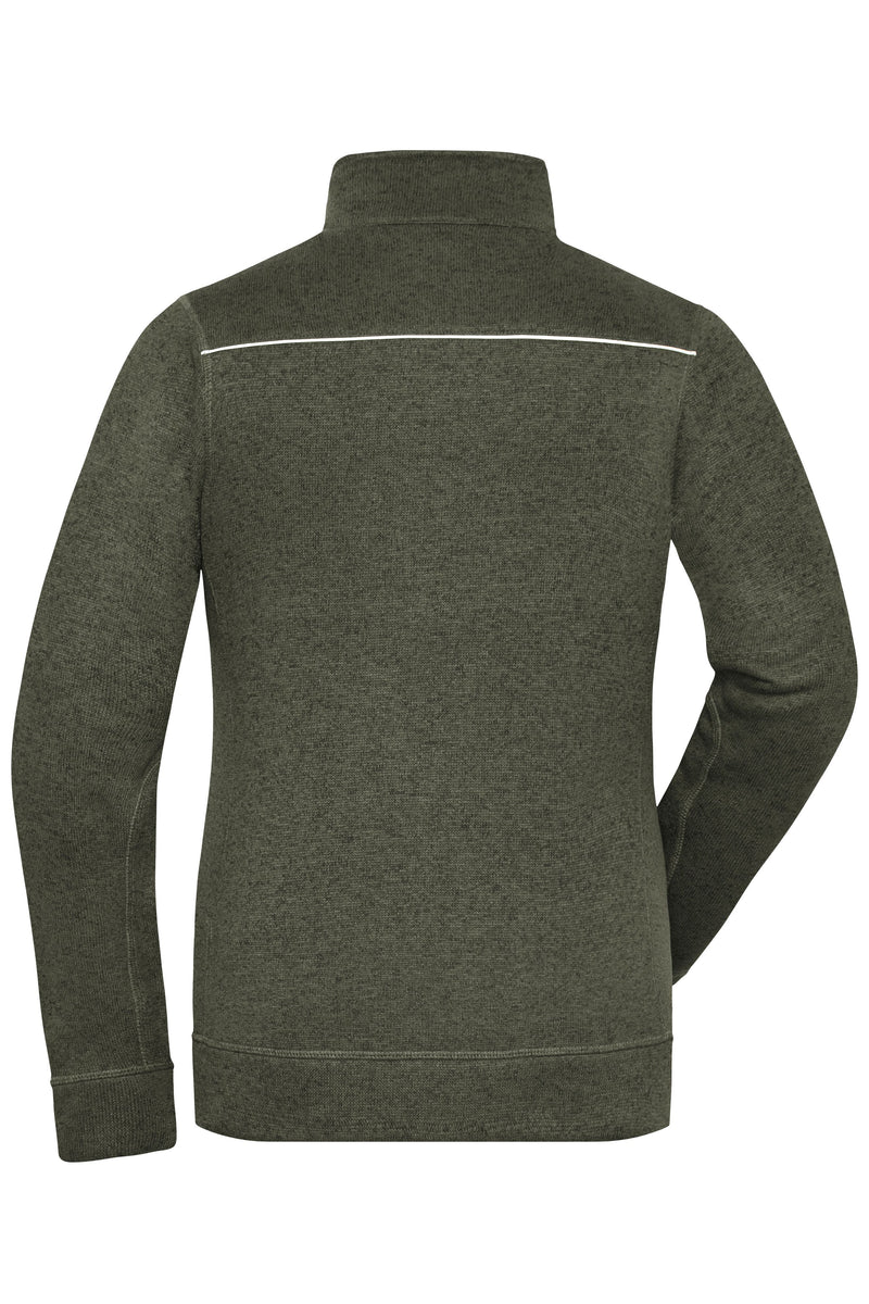 Laden Sie das Bild in Galerie -Viewer, Pflegeleichte Strickfleece-Jacke - JN897
