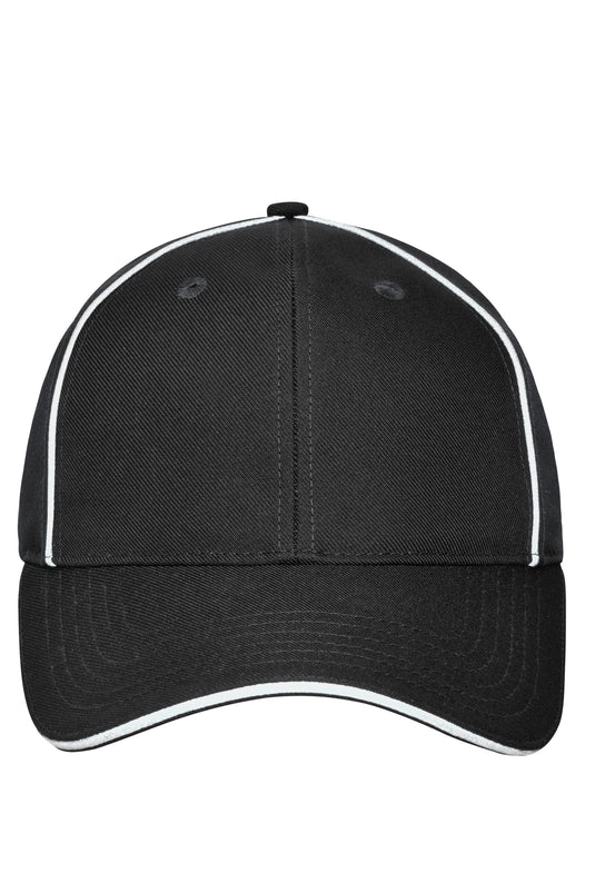 Hochwertige 6 Panel Cap mit reflektierenden Elementen (ohne Schutzfunktion/keine PSA) - MB6234