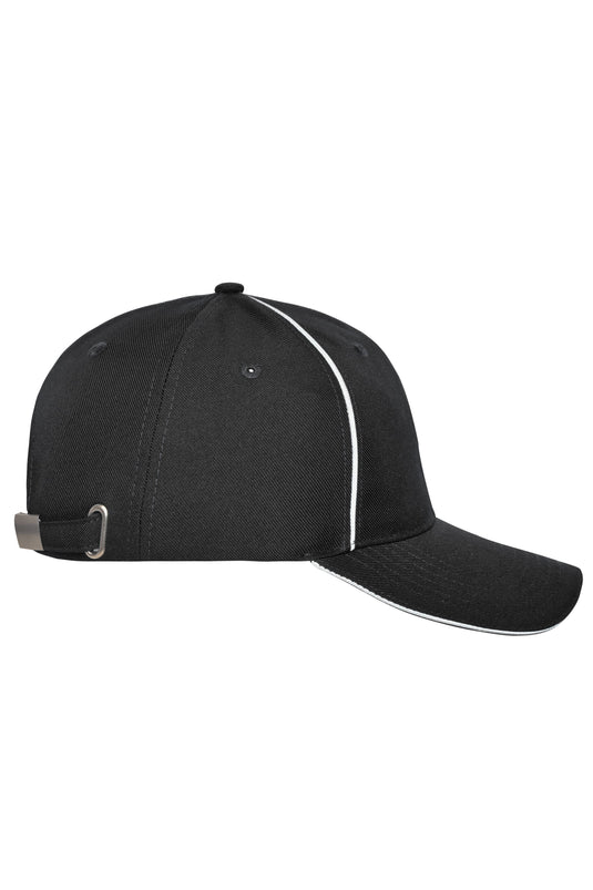Hochwertige 6 Panel Cap mit reflektierenden Elementen (ohne Schutzfunktion/keine PSA) - MB6234